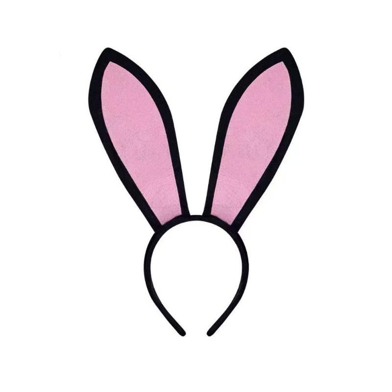 Rabbit Ears Suit Headband Bunny Headband Easter Party Halloween Prom Headbuckle