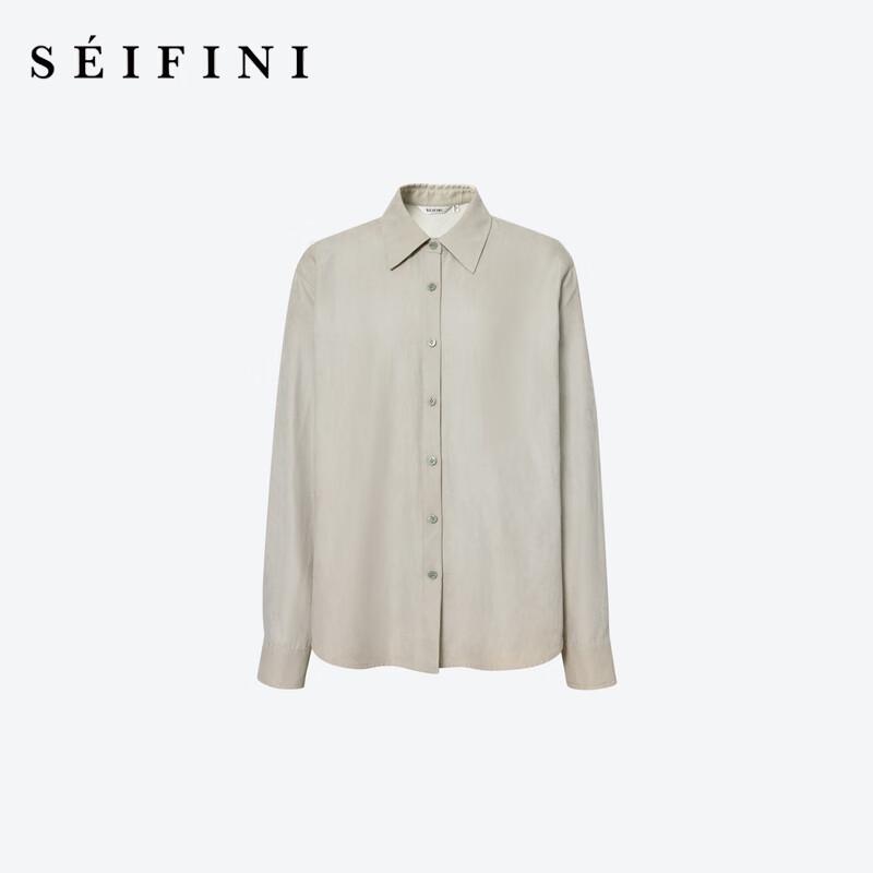 S EIFINI Basic Lapel Shirt M