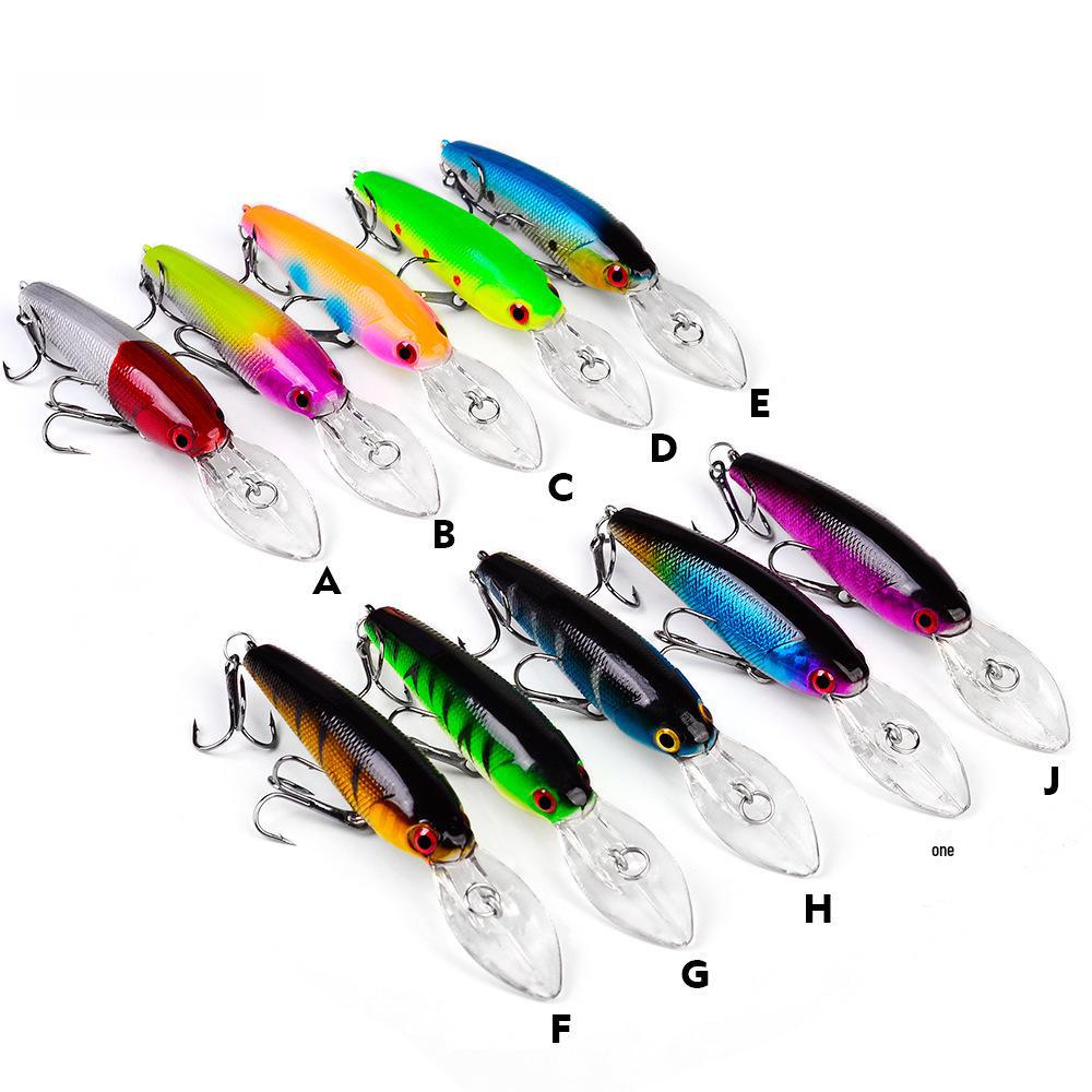 PRO BEROS 9cm/7.28g Minnow Hard Plastic Bionic Fishing Lure - Model DXM006