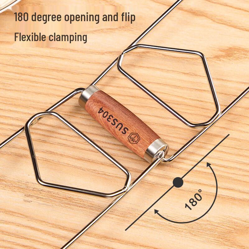 304 Stainless Steel Anti-Scald Bowl and Plate Clip