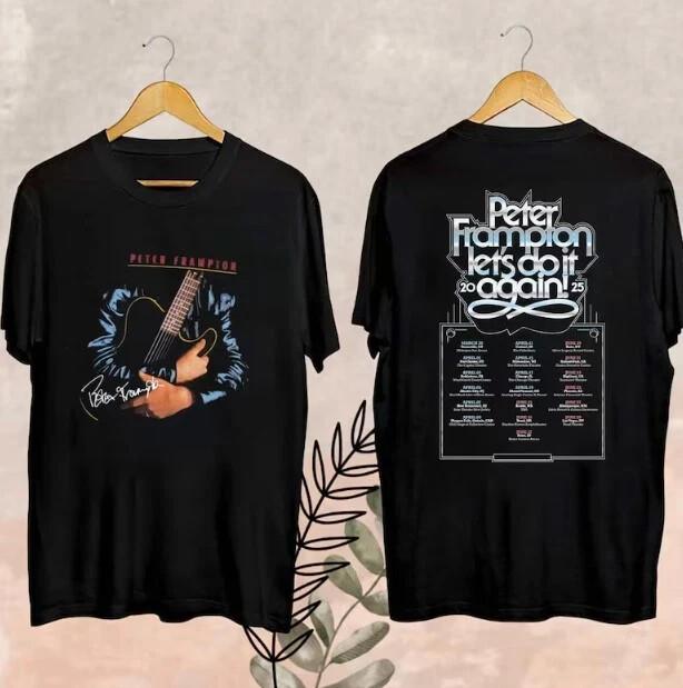 Lets Do It Again Tour 2026 Fan Gift Peter Frampton Lets Do It Again Merch XXL