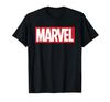 Marvel Comics Retro Klassisch Kräftiger Titel Rotes Logo T-Shirt