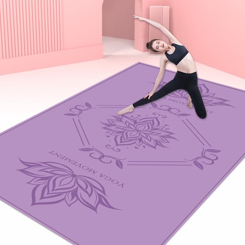 Indoor Fitness Mats: Sound Insulation & Shock Absorption for Gym, Aerobics, Yoga, & Rope Skipping