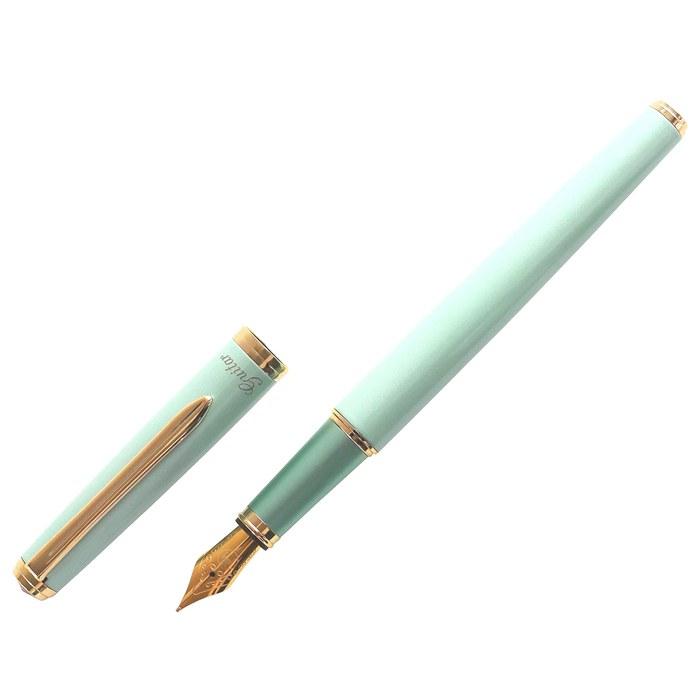 Teranishi Chemical Industry Guitar Fountain Pen Brillante Green F GFPNB-GR-F