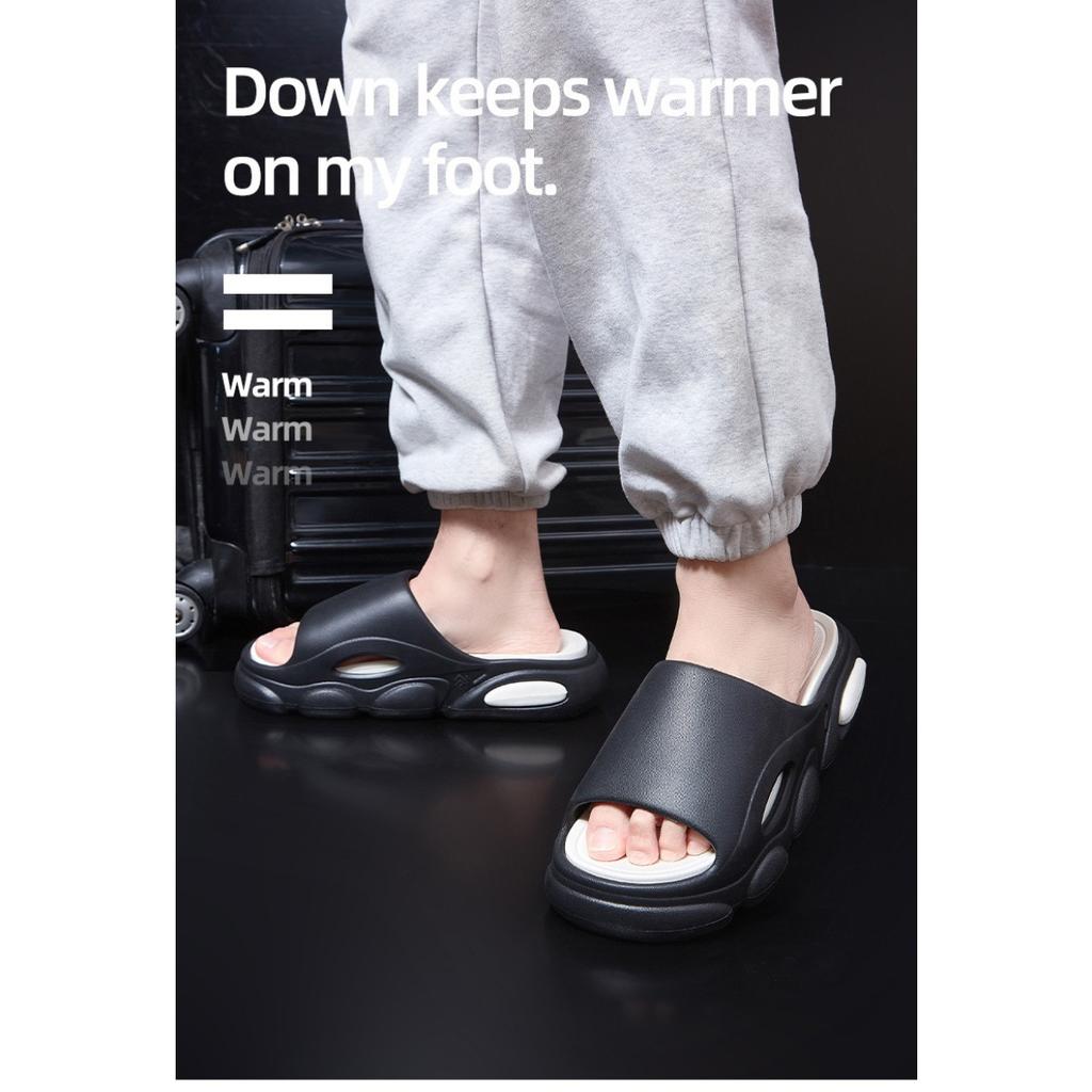 Thick Soled, Men's Slippers, Summer, Height Increasing, Wear-resistant, Non Slip, Home Slippers, Sandals, Sandals