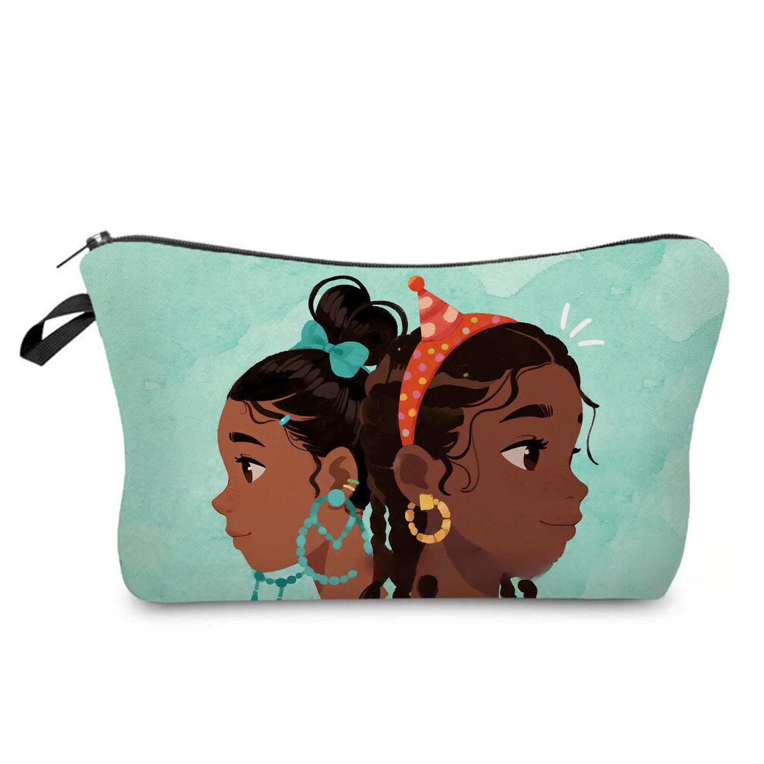 

Women Avatar Print Cosmetic Bag Toiletries Organize Travel Storage Case 6884 KTB