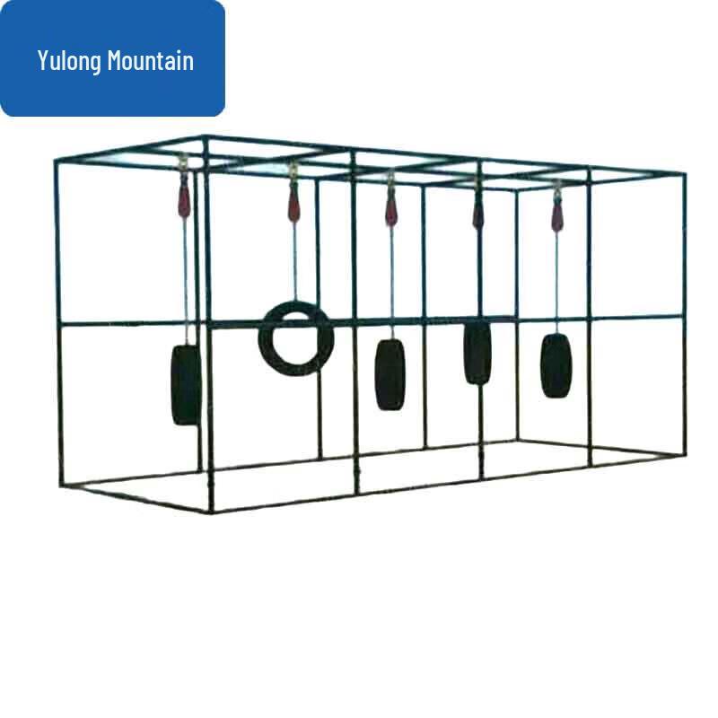 Dragon Mountain Swinging Tire Obstacle Training Equipment