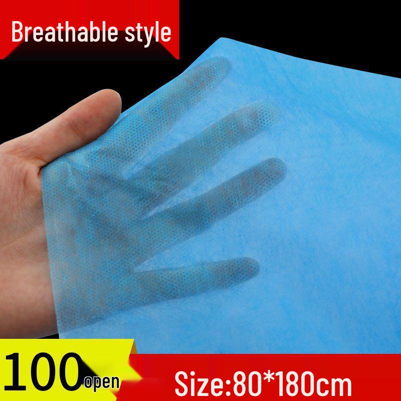 Breathable Disposable Massage Bed Sheets: Waterproof, Oil-Proof, Thickened, Non-Woven with Face Hole