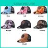Cotton Cap With Embroidered Geometric Design Sun Protection Hat For Use Daily