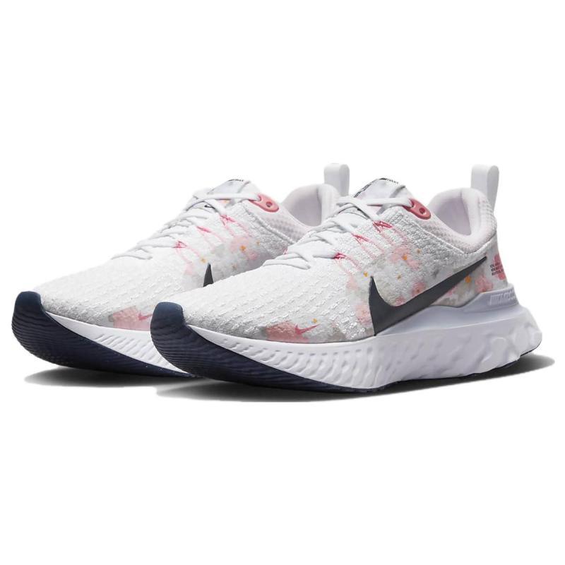 Nike React Infinity Run Flyknit 3 Premium Floral Watercolor Women's Sneakers FD4151-100