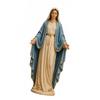 Resin Jomfru Maria Samlefigur Dekorativ Vår Frue av Guadalupe Figur Ornament Håndmalt for Hjemmeinnredning Gaver