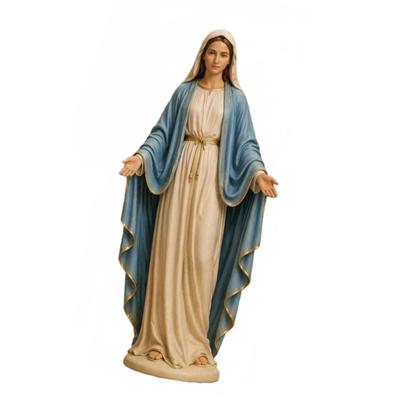 Pryskyřičná soška Panny Marie Sběratelská dekorace Panny Marie Guadalupské Ozdoba Ručně malovaná pro domácí dekoraci Dárky