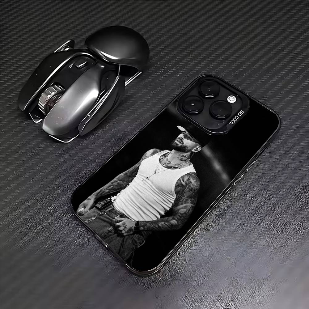M-Maluma P-Pelon Phone Case For iPhone 17, 16,15,14,13,12,11 Plus,Pro Max, Colorful Silver Funda Cover iPhone12PROMAX