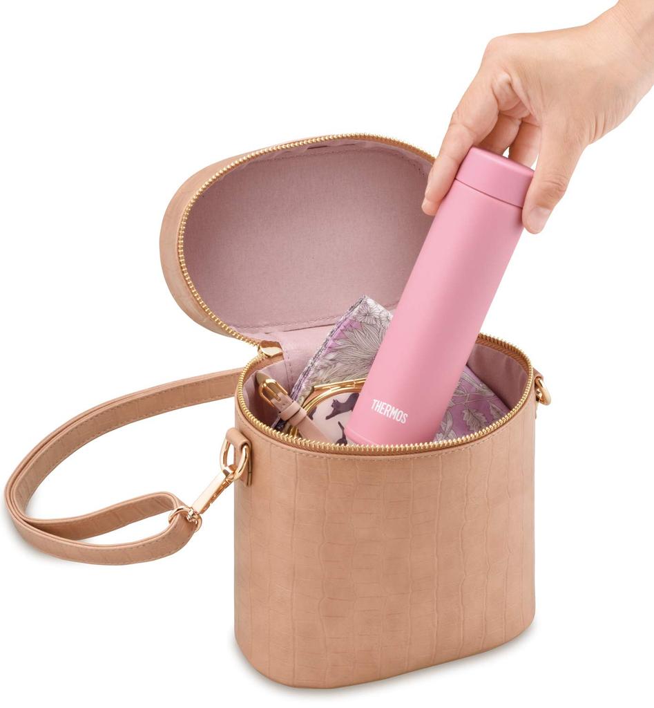 Capacity Thermos Water Vacuum Insulated Pocket Pink P [Small Model] Bottle, Mug, 180ml, JOJ-180