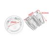 HDBUBALUS Front Axle Nut Cover Cap for Harley Sportster Softail Dyna V-Rod