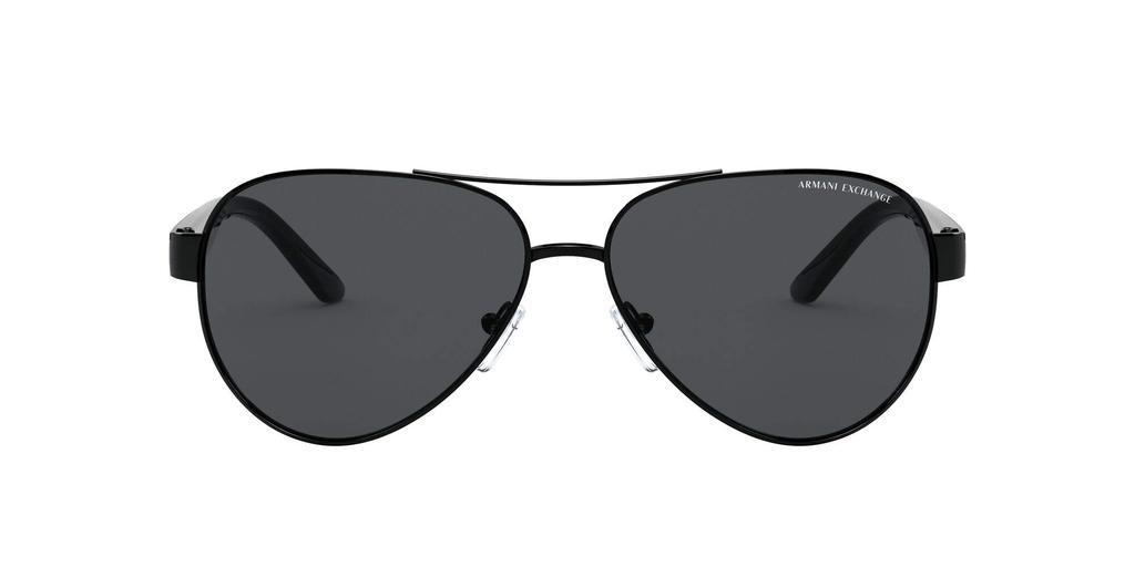 Armani Exchange AX2034S BLACK 59 Men's Sunglasses,