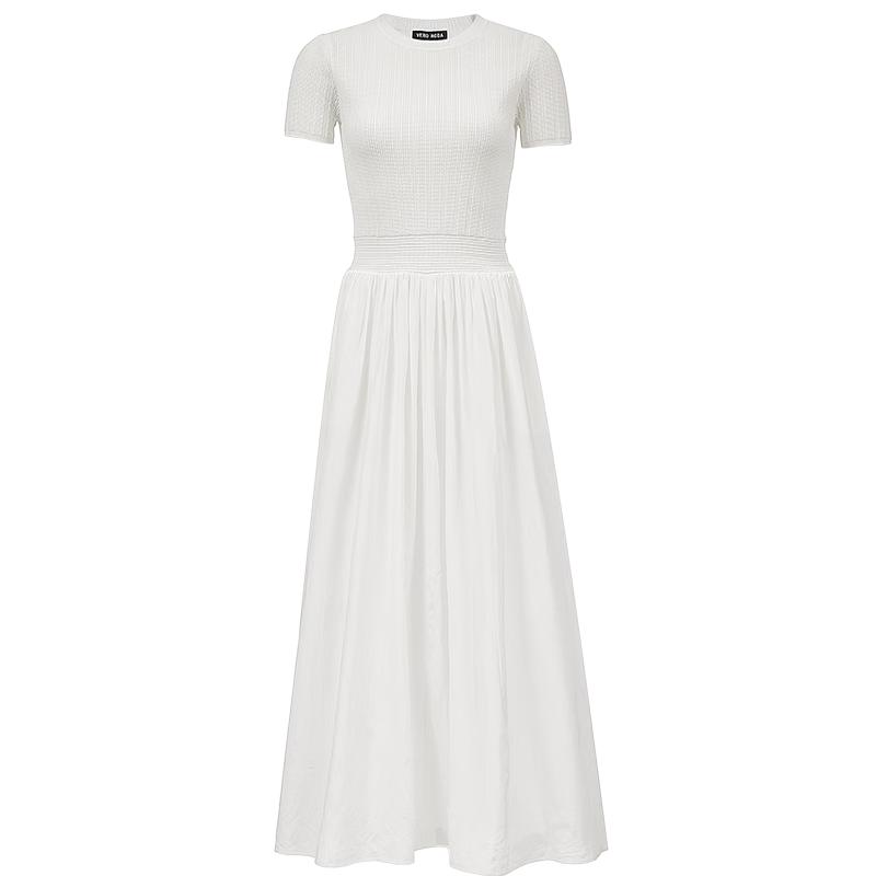 

VEROMODA Women s A-Line Patchwork Maxi Dress S