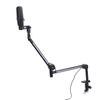 USB Condenser Microphone Adjustable Desktop Microphone Stand RGB Mic Stand Kit for Home Live Streami