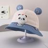 Baby Panda Bucket Hat - Super Cute Cartoon Sun Protection for Boys & Girls, Spring/Autumn Style