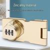 Three-Digit Multi-Purpose Mechanical Password Lock for Cabinets and Drawers