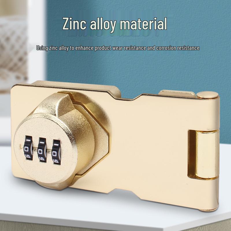 Three-Digit Multi-Purpose Mechanical Password Lock for Cabinets and Drawers