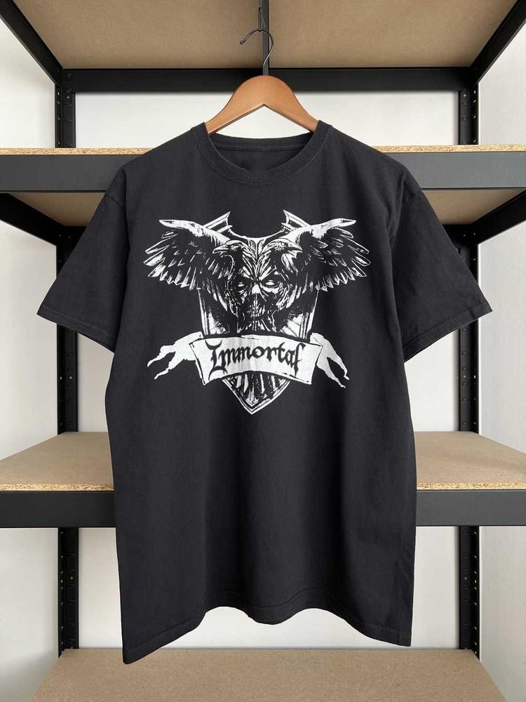 Immortal Band Metal Band Black Tshirt S to 5XL NZL612 Unisex T-Shirt S