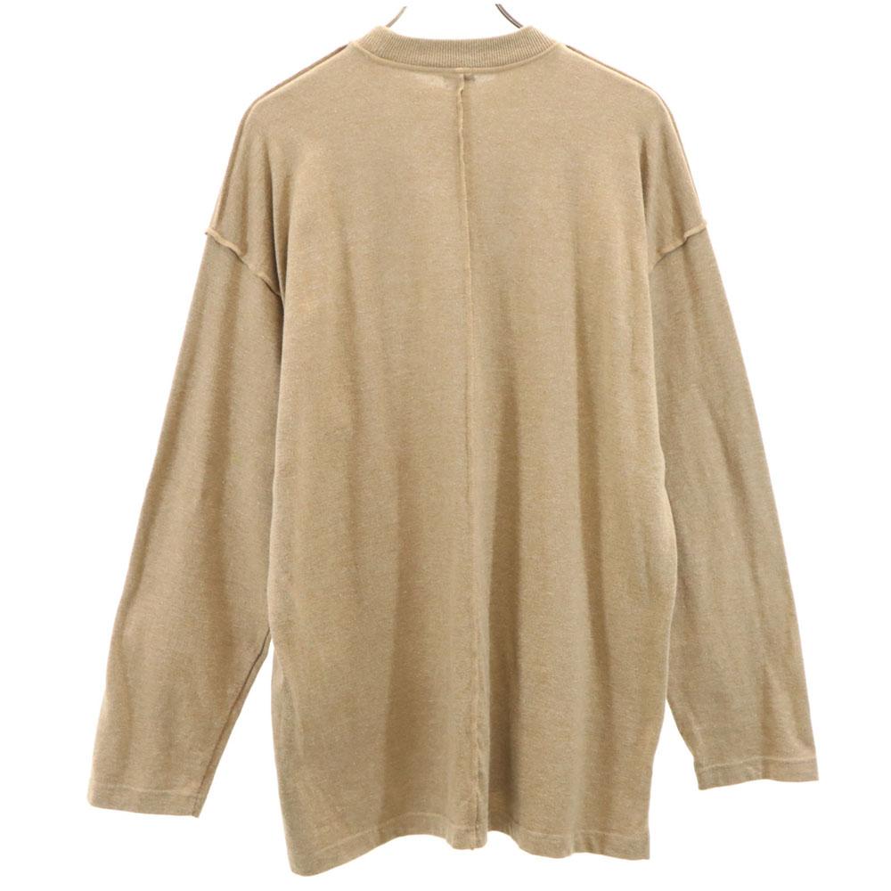 Kenzo 90s Old Made In Japan Long Sleeve Trainer Free Beige Women Used