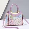 Bag women's new printed fashion versatile women's bag simple large capacity shoulder crossbody handbag