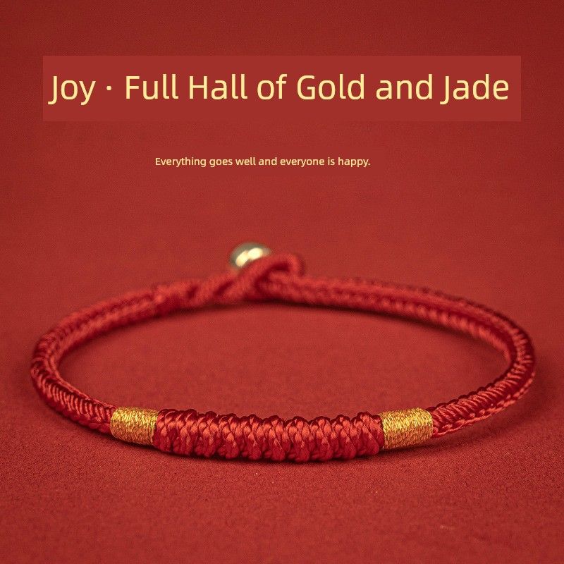 

2025 Древний Храм Змея Год Судьбы Тайсуй Красный Веревочный Браслет Женский Амулет Приземления Будды Ремешок Мужской Дракон Тигр Обезьяна Счастливый Бренд Hand circumference 16-17cm alloy buckle