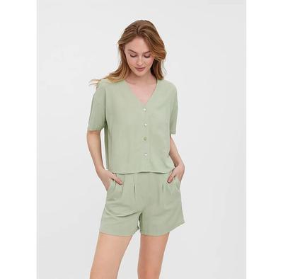 Vero Moda Jesmilo 2/4 Kısa Kollu Gömlek