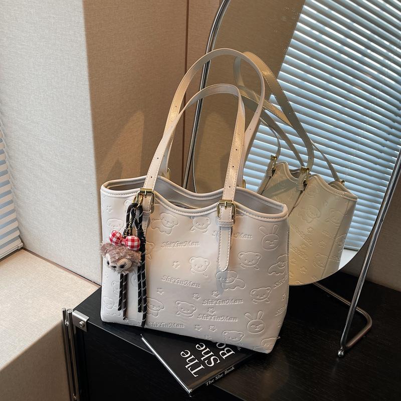 Premium Bag Women's New Popular Fashion Shoulder Bag Large Capacity Tote Bag Commuter Handbag