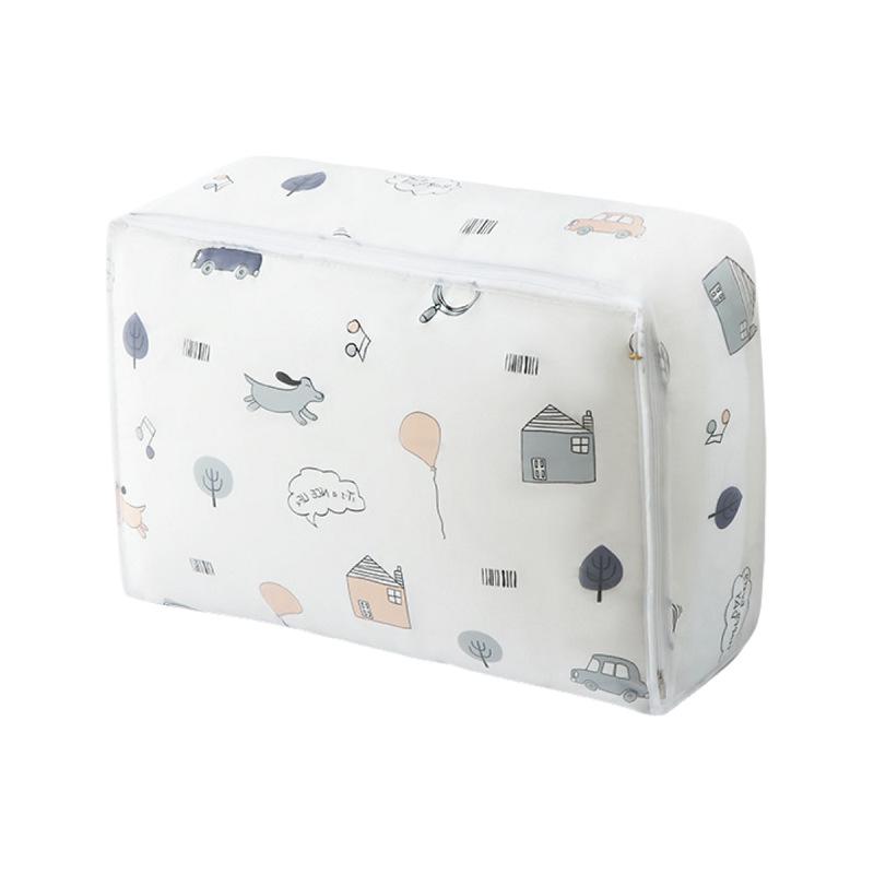 Large Capacity Zippered Storage Bag for Out-of-Season Quilts and Blankets