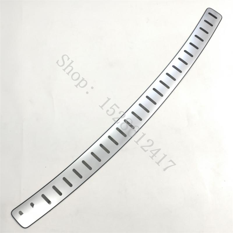 For VW/Volkswagen Sharan 2012~ Car Accessories Stainless Steel Car Door Rear Bumper Protector Sill Trunk Tread Plate Trim