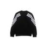 Adidas FI Crew Sweatshirt With Striped Panel Men Sweatshirt Black H46538