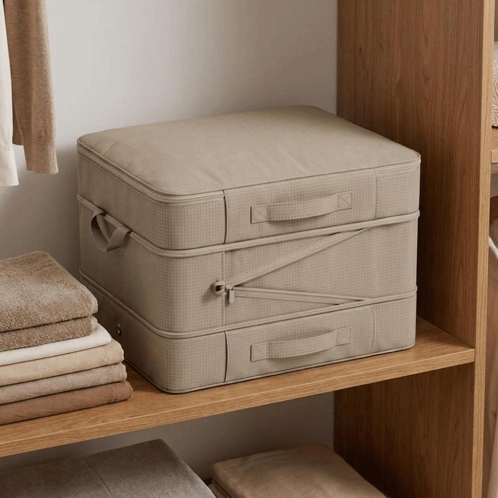 Foldable And Expandable Compression Clothes Storage Bag Quilt Moving Bag for Blankets Comforters