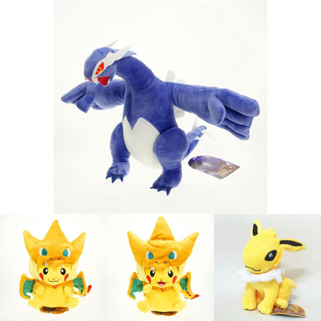 Pokemon Go Pikachu Eevee Squirtle Pelúcia Brinquedo de Pelúcia Macio e Adorável Bonecos de Pelúcia Para Crianças Decoração Perfeita para Quarto
