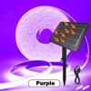 DC24V Solar COB Neon Strip IP68 Waterproof 320Leds/M Red/Yellow/Blue/White Flexible Ribbon Rope Light Dimmable Linear Lighting