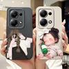 For Xiaomi Redmi Note 13 4G Case Note13 Pro Cute Fashion Candy Painted Cover Soft TPU Phone Case For Redmi Note 13 Pro Plus Bags