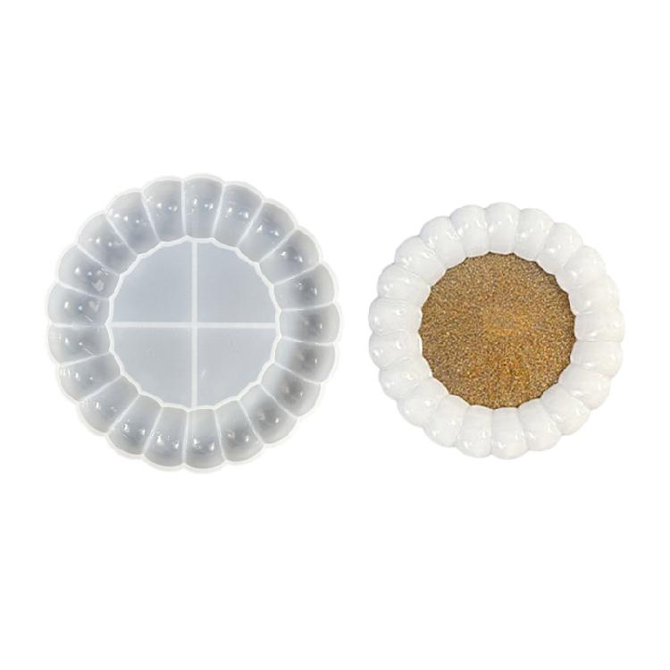 Jewelry Tray Mold Silicone Mould Multishaped Jewelry Dish Molds Bubble Coaster