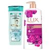L'Oreal Hyaluronic Hydrating Shampoo and Lux Fragrant Body Wash Set