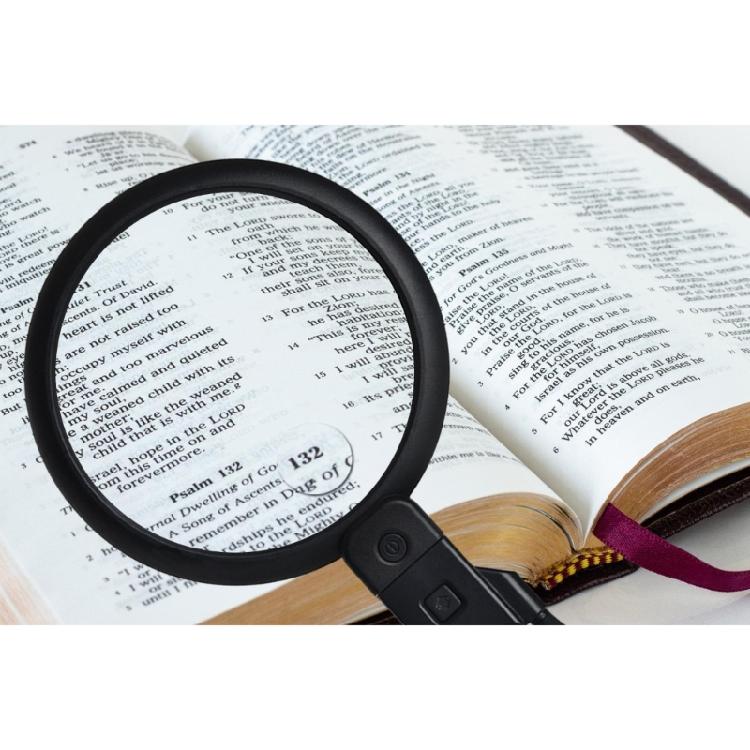 LED Illuminates Magnifier with Wide Lens Hands Frees Magnifier Stand Easy To Carry for Reading & Precisions Handicrafts