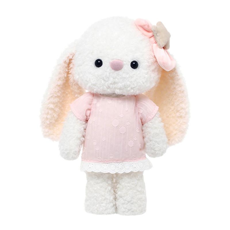 Plush Rabbit Toy With Pp Cotton Filling For Kids Girls Bedtime Sleep Pillow Gift