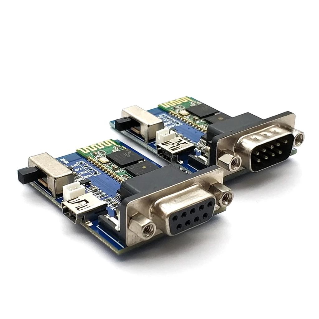 RS232 Bluetooth Serial Adapter Board Communication Master Slave 2 Modes 5V Mini USB Bluetooth Serial Port Profile Module
