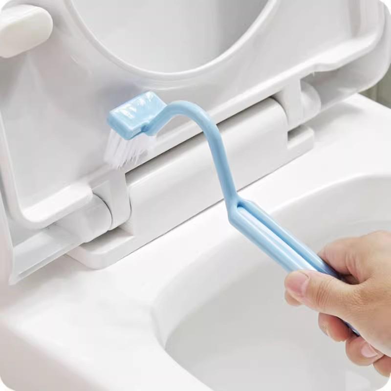 Japanese S-shaped Kids Toilet Brush for Bathroom Cleaning