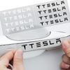 4Pcs Car Door Handle Stickers Tire Rear View Mirror Decals For Tesla Model 3 Model S Model X Y Roadster Performance