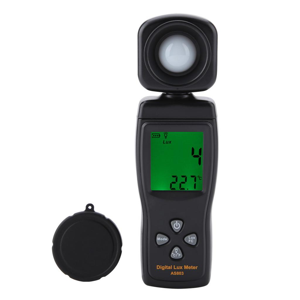 SMART SENSOR AS803 Mini LCD Display Digital Luxmeter Light Meter ‑10 60 celsius
