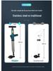Universal Clog-Busting Plunger for Toilets and Drains