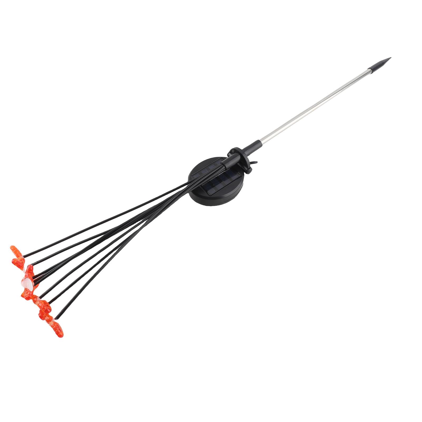 

2Set Solar Bee Lights IP65 Proof 8 LED Decorative Solar Powered Garden Lamp for Patio Yard Garden Grass