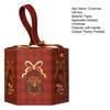 Christmas Gift Box with Handle Cartoon Fruits Candy Treats Goodies Chocolates