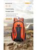 Large Capacity Unisex Outdoor Hiking Backpack with Breathable Back Pad and Dual Support for Fitness.
